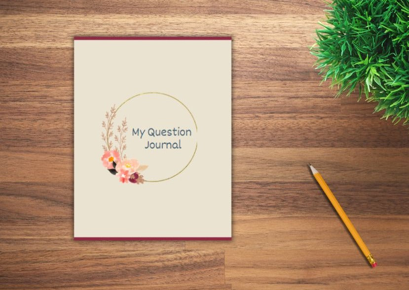 My Question Journal: Floral Frame