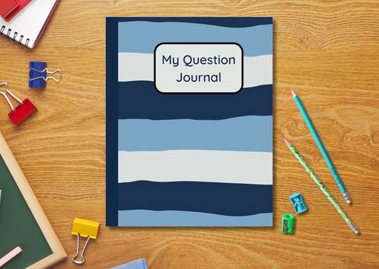 My Question Journal: Blue Stripes